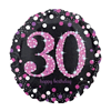 Nr.19 Folie 30 glitter roze 18 inch