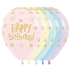 Happy Birthday pastel