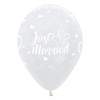 Just married pearl white