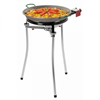 Paellapan 80cm op luxe staander met gasbrander voor 40 man