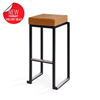 Kubo bar zwart met velvet gold kussen