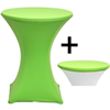 Lime groene stretch
