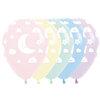 Maan ballon pastel
