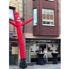Skydancers rood 4m met gezicht / 4 dagen