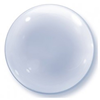 Nr.536 Personaliseerbare deco bubble clear 22 inch