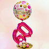 Cijfer toren met helium folie 18 inch
