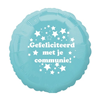 Nr.105 Folie Communie  licht blauw 18 inch