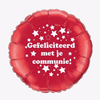 Nr.106 Folie Communie rood 18 inch