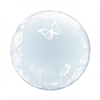 Nr.542 Personaliseerbare deco bubble vlinders 22 inch