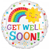 Nr.403 Folie get well soon regenboog 18 inch