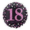 Nr.18 Folie 18 roos glitter 18 inch