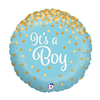 Nr. 204 Folie it's a boy 18 inch