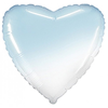 Nr.533 Folie hart ombre blauw 18 inch