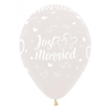 Just married crystal clear
