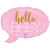 Nr. 240 Folie baby wolk roos 24 inch