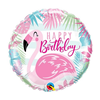 Nr.12 folie happy birthday flamingo 18 inch 