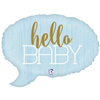 Nr. 241 Folie baby wolk blauw 24 inch