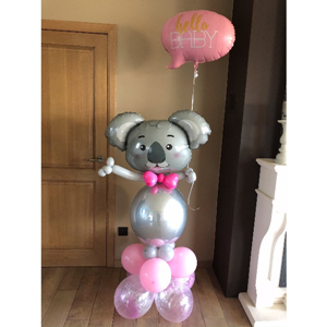 Koala met helium folieballon