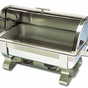 Roll top chafing dish