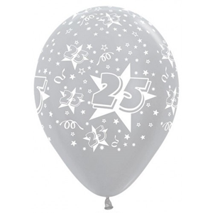 Ballon zilver 25