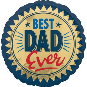 Nr. 733 Folie best dad ever 18 inch