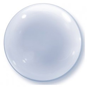 Nr.536 Personaliseerbare deco bubble clear 22 inch