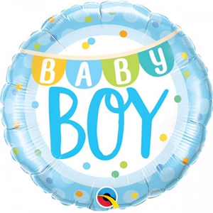 Nr.201 Folie Baby boy banner 18 inch