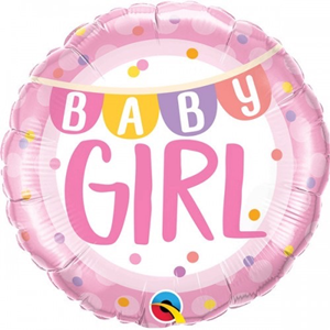 Nr.200 Folie Baby girl banner 18 inch