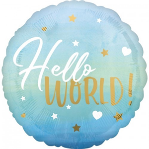 Nr. 208 Folie Hello world 18 inch