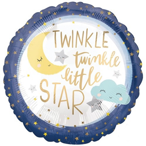 Nr.202 folie twinkle twinkle little star 18 inch