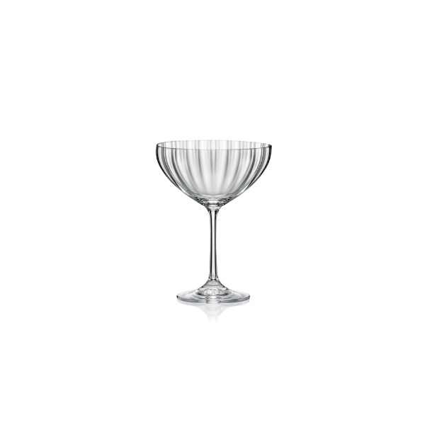 Champagne coupe Optic 21cl / 15 stuks ( 0,39/glas )