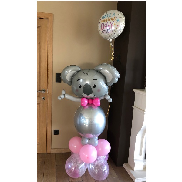 Koala met helium 18 inch folieballon