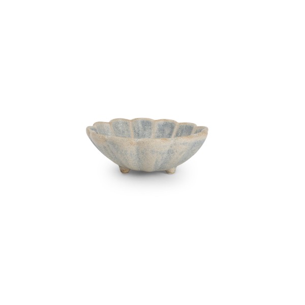 Blue faded dune bowl 12 x 4cm