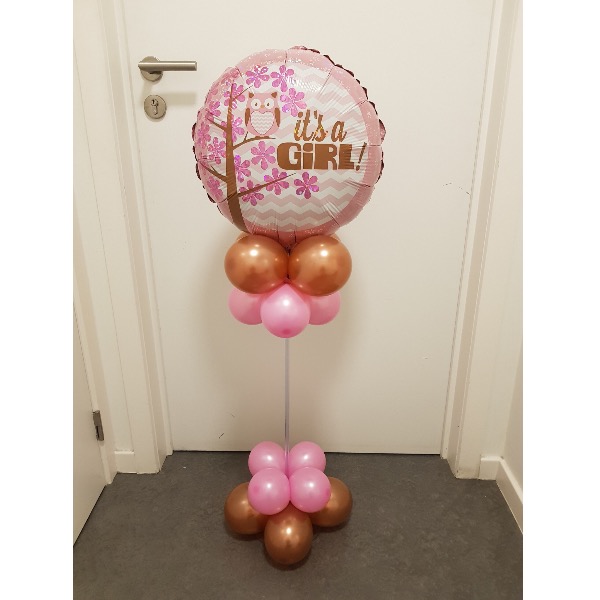 Geboorte folie 18 inch op staander