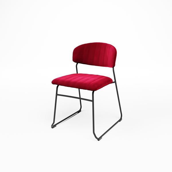 stoel rood velvet stoel rood velvet