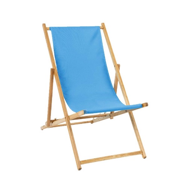 Strandstoel blauw